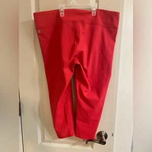 Fabletics XL Leggings Red Tag Removed Waist 18” Length 29.5”